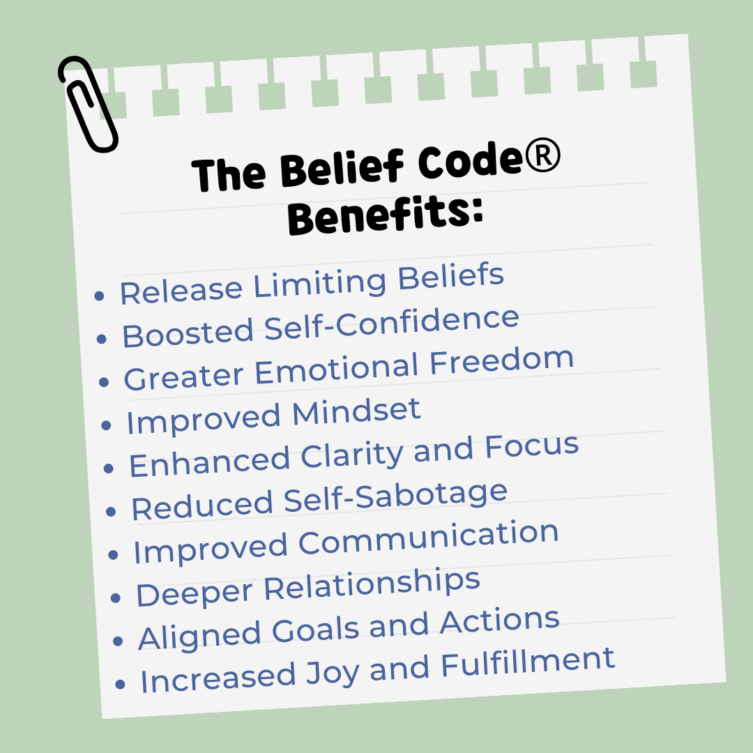 Emotion Code® • Body Code® • Belief Code® Session